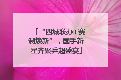 “四城联办+赛制焕新”，国手新星齐聚乒超盛宴