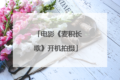 电影《麦积长歌》开机拍摄
