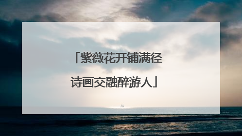 紫薇花开铺满径 诗画交融醉游人