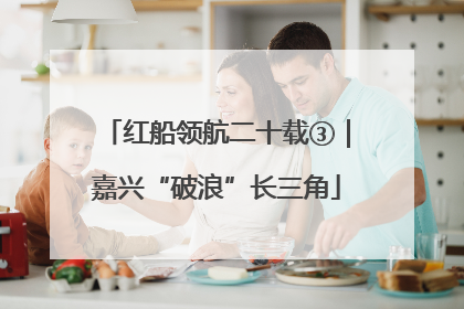 红船领航二十载③｜嘉兴“破浪”长三角