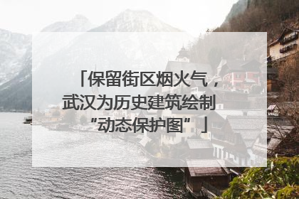 保留街区烟火气，武汉为历史建筑绘制“动态保护图”