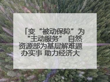 变“被动保障”为“主动服务” 自然资源部为基层解难题办实事 助力经济大省挑大梁