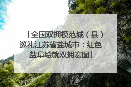 全国双拥模范城（县）巡礼江苏省盐城市：红色盐阜绘就双拥宏图