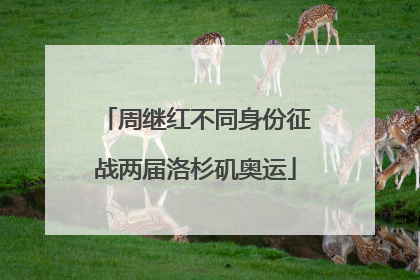 周继红不同身份征战两届洛杉矶奥运