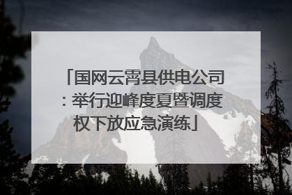 国网云霄县供电公司：举行迎峰度夏暨调度权下放应急演练