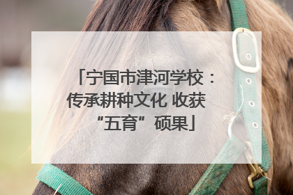 宁国市津河学校：传承耕种文化 收获“五育”硕果