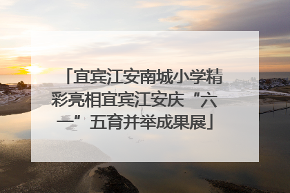 宜宾江安南城小学精彩亮相宜宾江安庆“六一”五育并举成果展