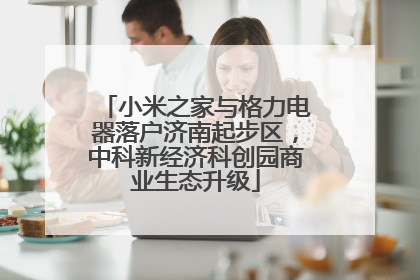 小米之家与格力电器落户济南起步区，中科新经济科创园商业生态升级