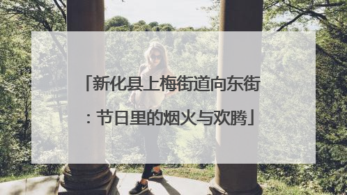 新化县上梅街道向东街：节日里的烟火与欢腾