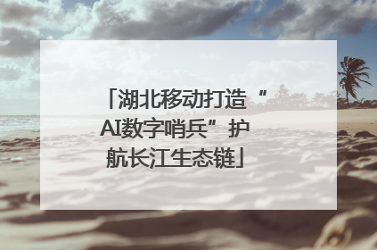 湖北移动打造“AI数字哨兵”护航长江生态链