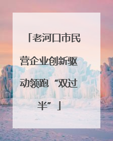 老河口市民营企业创新驱动领跑“双过半”