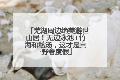 芜湖周边绝美避世山居！无边泳池+竹海和私汤，这才是真·野奢度假