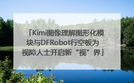 Kimi图像理解图形化模块与DFRobot行空板为视障人士开启新“视”界